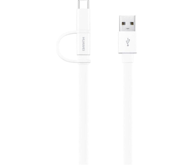 HUAWEI KABEL Combo USB - microUSB/USB-C biały - 378748 - zdjęcie
